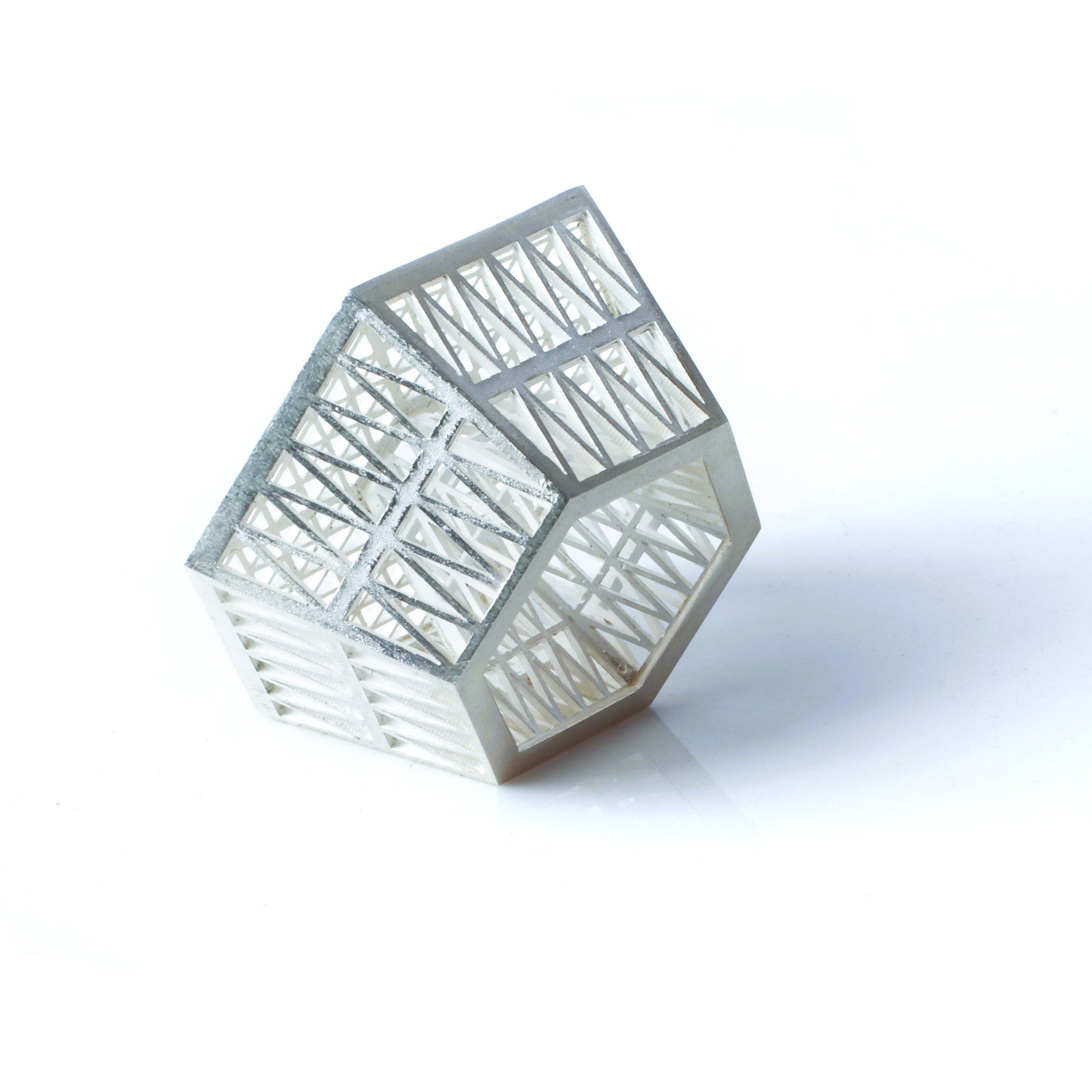 Youjin Um - Small Prismold II Brooch-Pins-Precious Collective-Pistachios