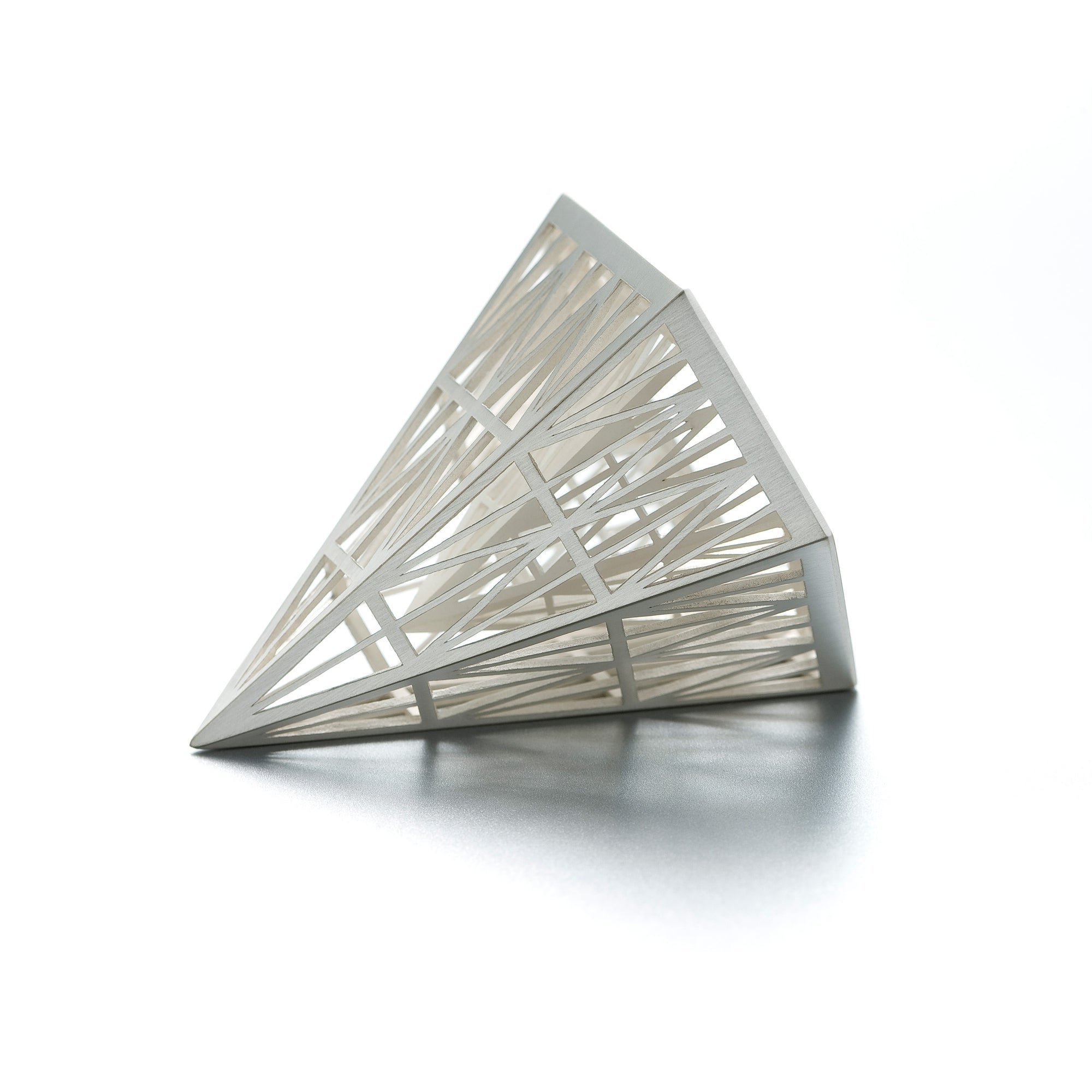 Youjin Um - Small Pyramid II Brooch-Pins-Precious Collective-Pistachios