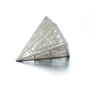 Youjin Um - Small Pyramid II Brooch