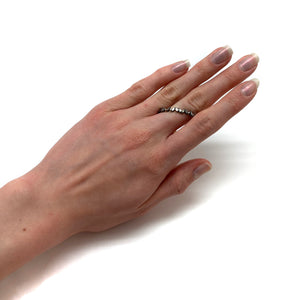 Zig Zag Diamond Ring-Rings-Manuk Durmazguler-Pistachios