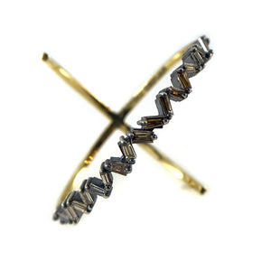 Zig Zag Diamond Ring-Rings-Manuk Durmazguler-Pistachios