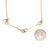 14k Yellow Gold Toggle Necklace-Necklaces-Hilary Finck-Pistachios