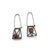 3-D Cage Earrings - Carnelian-Earrings-Emilie Pritchard-Pistachios