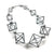 3D Cube Necklace - Oxi/Howlite-Necklaces-Emilie Pritchard-Pistachios
