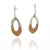 Adjustable Drop Earrings - Silver Ombre-Earrings-Margo Myszka-Pistachios