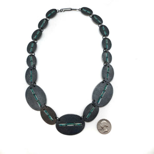 Amazonite Window Necklace-Necklaces-Heather Guidero-Pistachios