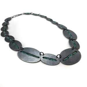 Amazonite Window Necklace-Necklaces-Heather Guidero-Pistachios