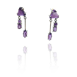 Amethyst Dangles-Earrings-Joanna Gollberg-Pistachios