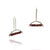Arc and Garnet Earrings-Earrings-Ashka Dymel-Pistachios