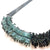 Asymmetrical Blue Bundle Necklace-Necklaces-Karen Gilbert-Pistachios