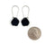 Black Petal Earrings-Earrings-Liami Fotini-Pistachios