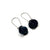 Black Petal Earrings-Earrings-Liami Fotini-Pistachios