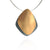 Black and Gold Petal Pendant-Necklaces-Kacper Schiffers-Pistachios