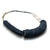 Black and White Pearl Vinyl Necklace-Necklaces-Brooke Marks-Swanson-Pistachios