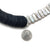 Black and White Pearl Vinyl Necklace-Necklaces-Brooke Marks-Swanson-Pistachios