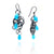 Blue Chalcedony Tangle Earrings-Heather Guidero-Pistachios