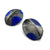 Blue Cloud Dome Earrings-Earrings-Myung Urso-Pistachios