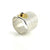 Bright Silver Hammer Textured Diamond Ring-Rings-Eva Stone-Pistachios