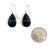 Captured Onyx Earrings-Hilary Finck-Pistachios