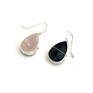 Captured Onyx Earrings-Hilary Finck-Pistachios