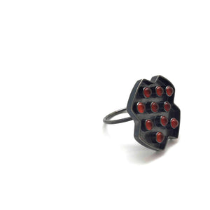 Carnelian X Ring-Rings-Emily Rogstad-Pistachios