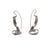 Cascading Ribbon Earrings - Steel-Earrings-Arek Wolski-Pistachios