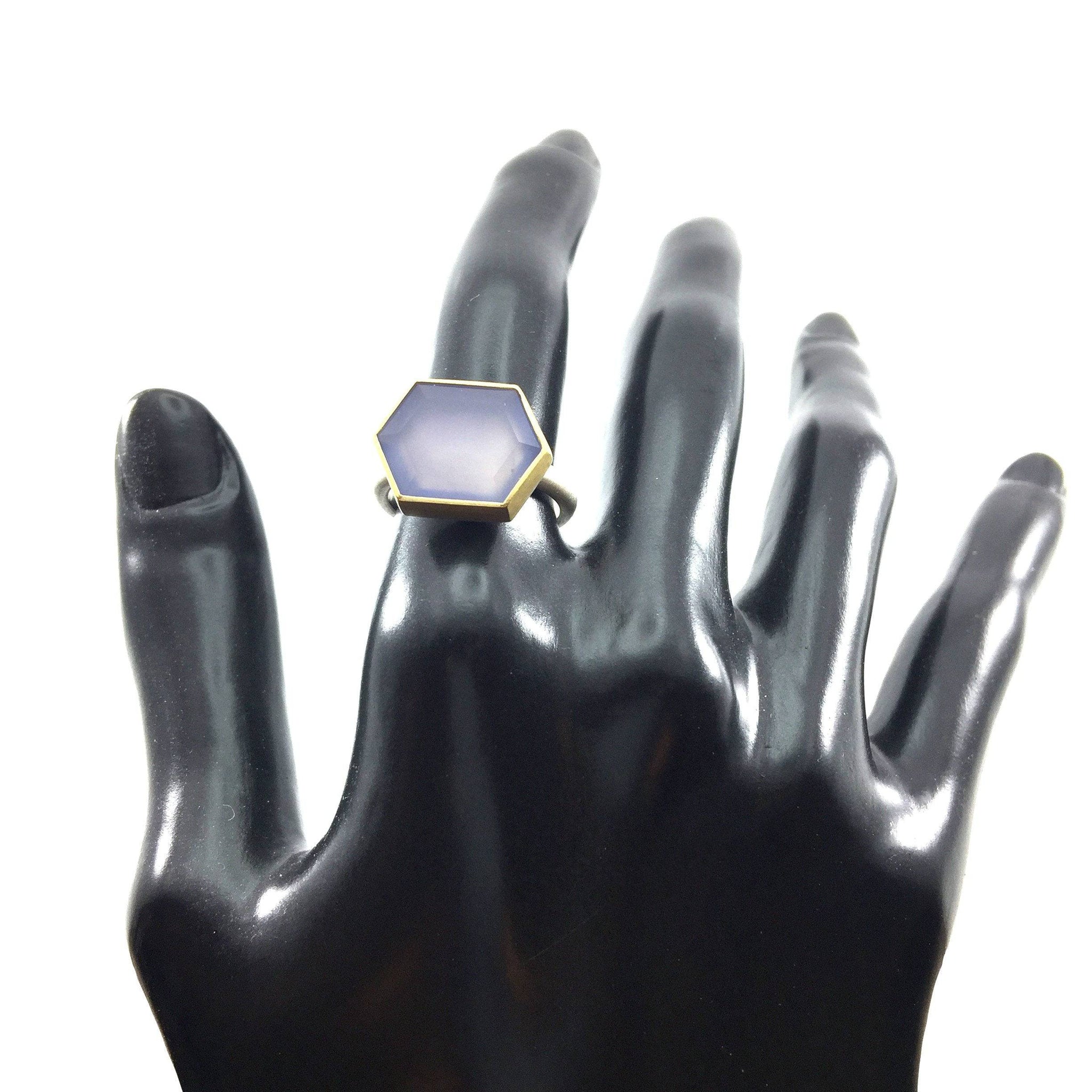 Gabriella Kiss Tanzanite Crystal Ring | Quadrum Gallery