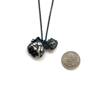 Chrysanthemum Necklace-Necklaces-Carin Jones-Pistachios