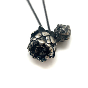 Chrysanthemum Necklace-Necklaces-Carin Jones-Pistachios
