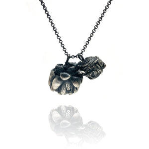 Chrysanthemum Necklace-Necklaces-Carin Jones-Pistachios