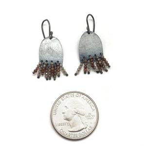 Cinnamon Fringe Earrings-Earrings-Karen Gilbert-Pistachios