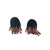 Cinnamon Fringe Post Earrings-Earrings-Karen Gilbert-Pistachios