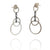 Circle Link Earrings - Small-Earrings-Heather Guidero-Pistachios