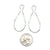 Closed Loop Earrings - Silver/Gold-Earrings-Veronika Majewska-Pistachios