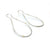 Closed Loop Earrings - Silver/Gold-Earrings-Veronika Majewska-Pistachios