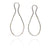 Closed Loop Earrings - Silver/Gold-Earrings-Veronika Majewska-Pistachios