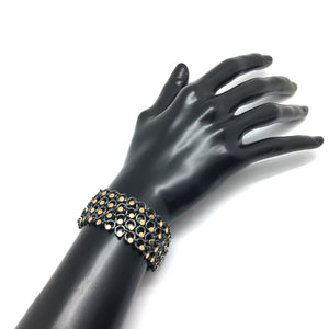 Confetti Grid Bracelet - Thin-Bracelets-Heather Guidero-Pistachios