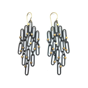 Confetti Grid Earrings - Large-Earrings-Heather Guidero-Pistachios