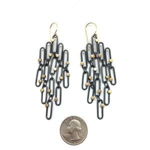 Confetti Grid Earrings - Large-Earrings-Heather Guidero-Pistachios