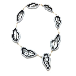 Connected Collar Necklace-Necklaces-Jessica Armstrong-Pistachios