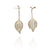 Crocheted Dew Drops - Short-Earrings-Sowon Joo-Pistachios