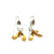 Curved Petal Earrings - Gold/Silver-Earrings-Malgosia Kalinska-Pistachios