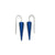 Custom Earrings - Cone Base-Earrings-Reinhard Gremli-Blue-Pistachios