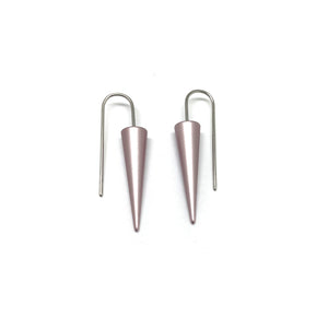 Custom Earrings - Cone Base-Earrings-Reinhard Gremli-Red-Pistachios
