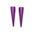 Custom Earrings - Extra Cones-Earrings-Reinhard Gremli-Purple-Pistachios