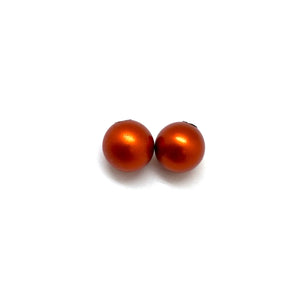 Custom Earrings - Extra Sphere-Earrings-Reinhard Gremli-Orange-Pistachios