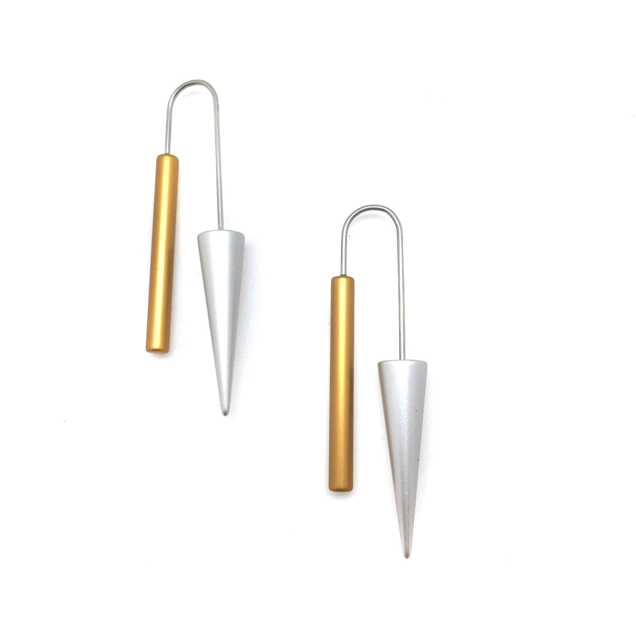 Custom sales gauge earrings