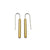 Custom Earrings - Rod Base-Earrings-Reinhard Gremli-Gold-Pistachios