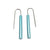 Custom Earrings - Rod Base-Earrings-Reinhard Gremli-Light Blue-Pistachios