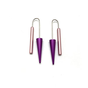Custom Earrings - Rod Base-Earrings-Reinhard Gremli-Red-Pistachios